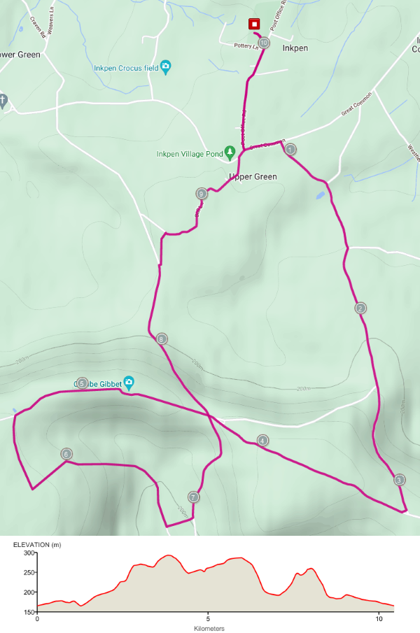 Gibbet Challenge Route